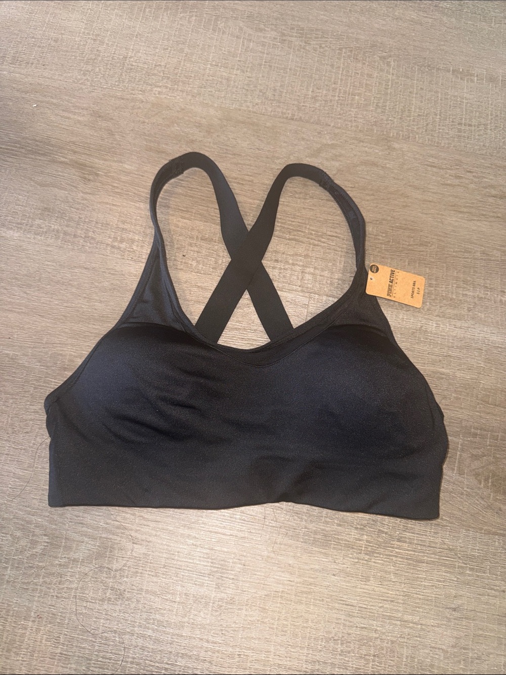 Victoria's Secret NWT PINK Active Ultimate Sports Bra Black Small